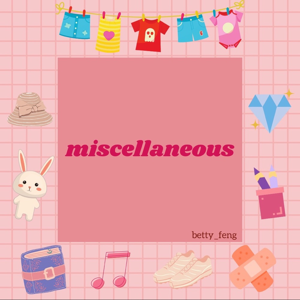 m i s c e l l a n e o u s items for sale✨
